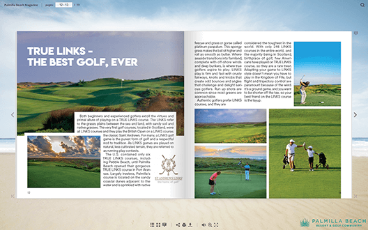 Travel brochure example