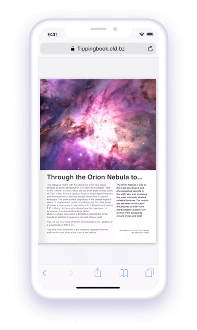 Great reading experience