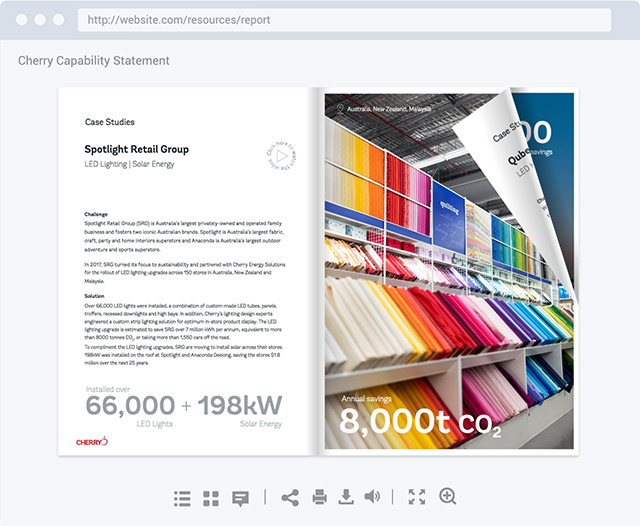 Great reading experience