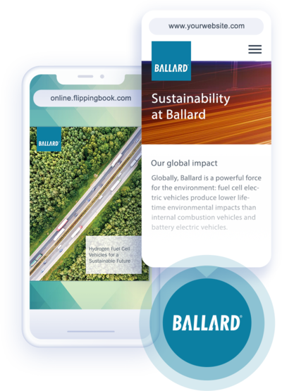 Branded PDF on mobile