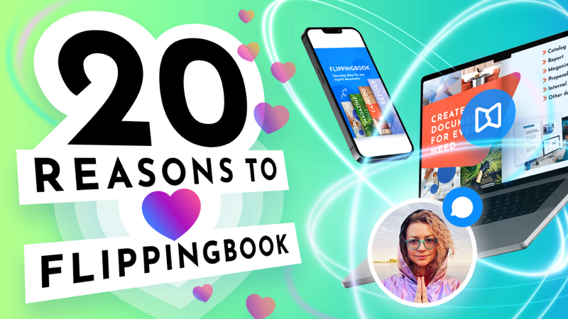 20 Reasons to Choose FlippingBook
