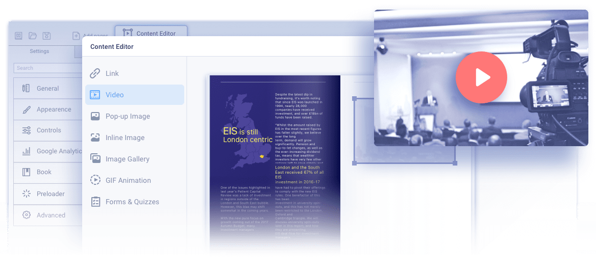 Embedding video