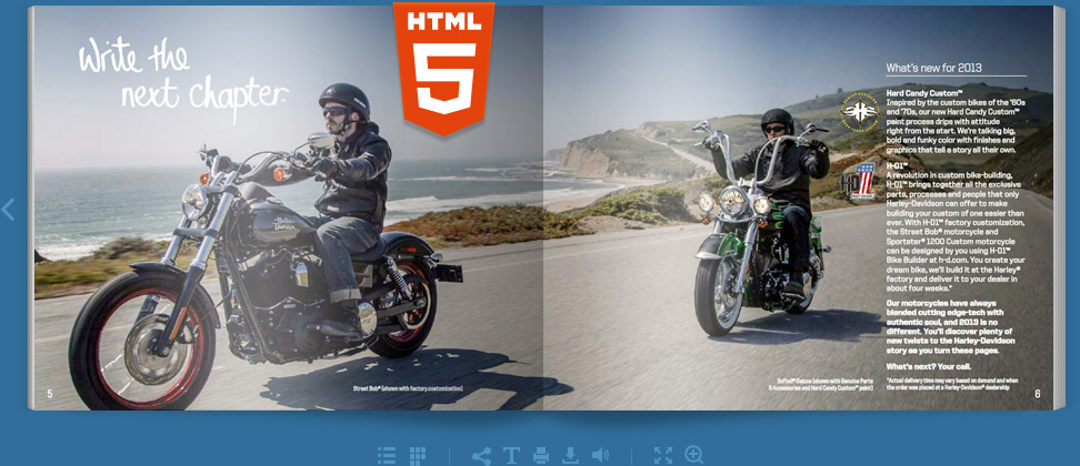 from PDF to HTML5