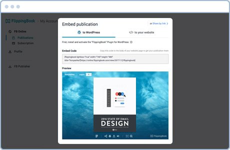electronic brochure software