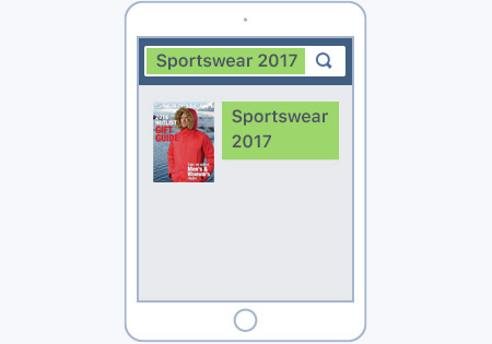 Find info more quickly than ever