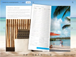 Online brochure demo with page flip effect