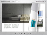 Online brochure demo with page flip effect