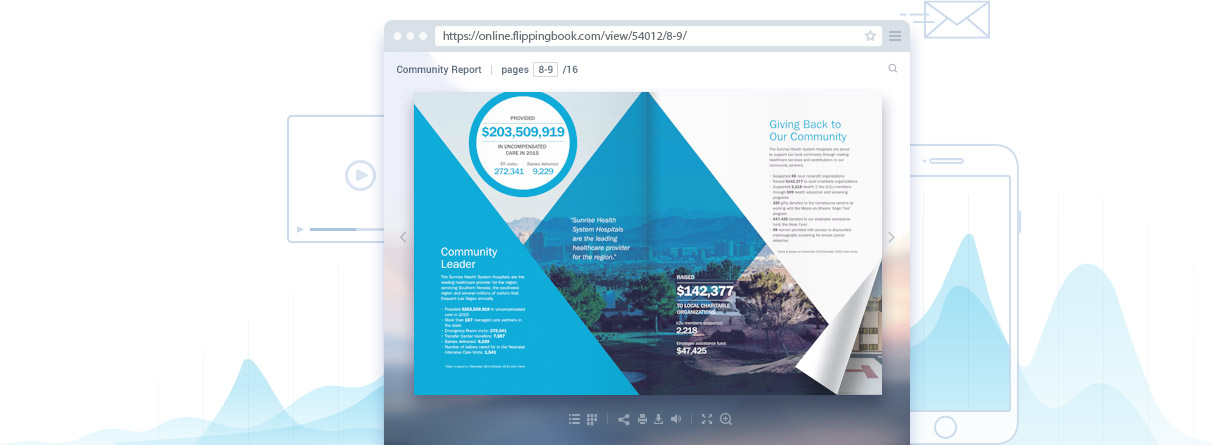 Interactive Annual Reports Without Coding