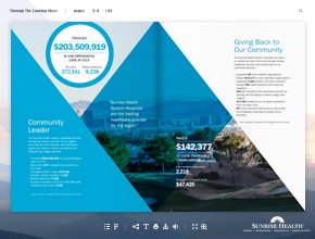 report digital brochure