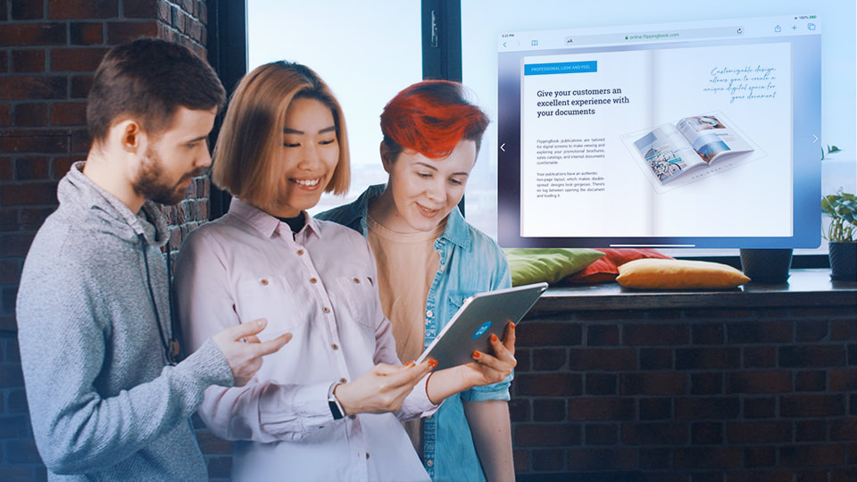 Because digital flipbooks reinforce marketing and sales