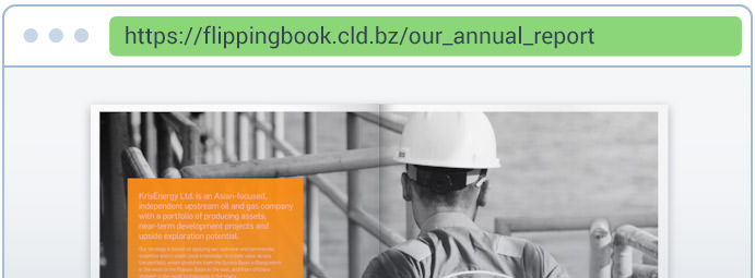 Unique link to the report