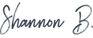Shannon B.