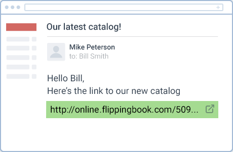 Send the document of any size via email