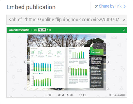 Embed into website seamlessly