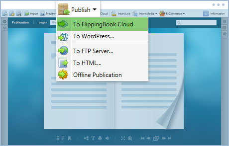 One-click upload and update