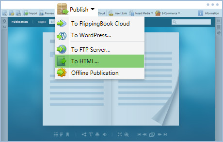 Uploading via a third-party application