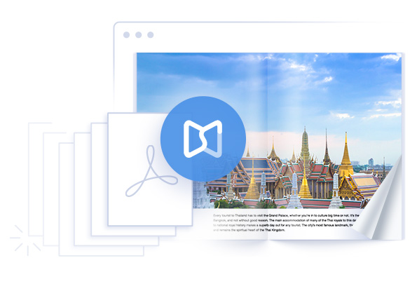 PDF to flipbook in a click
